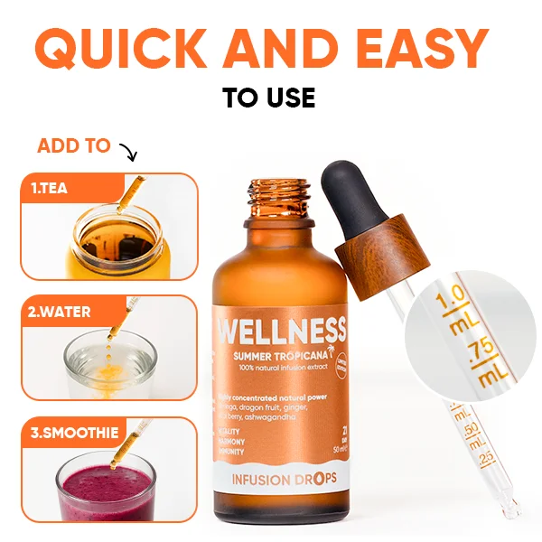 Wellness Tropicana Infusion Drops | Wellness gallery image 8 EN