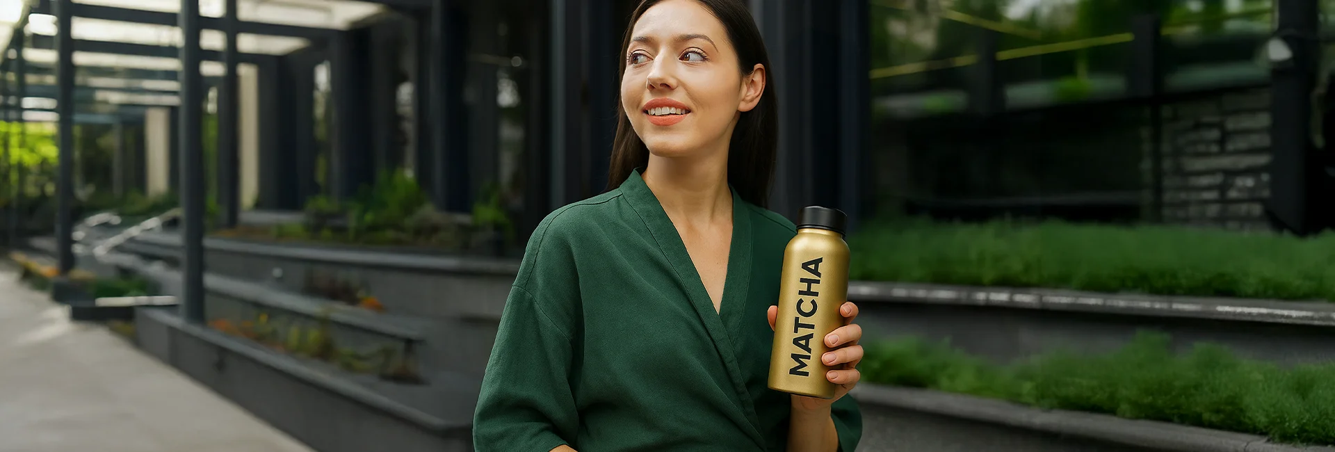 Matcha Bottle | thermos matcha PP the perfect mixture banner d