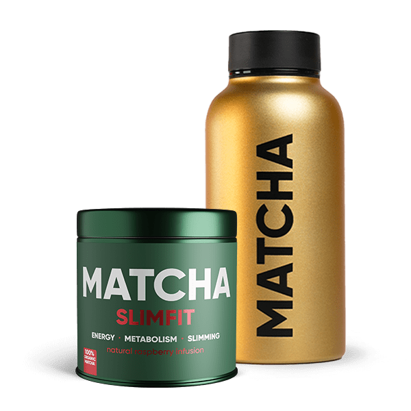 Perfect Matcha Berry Slimfit Set | Matcha bottle matcha slimfit