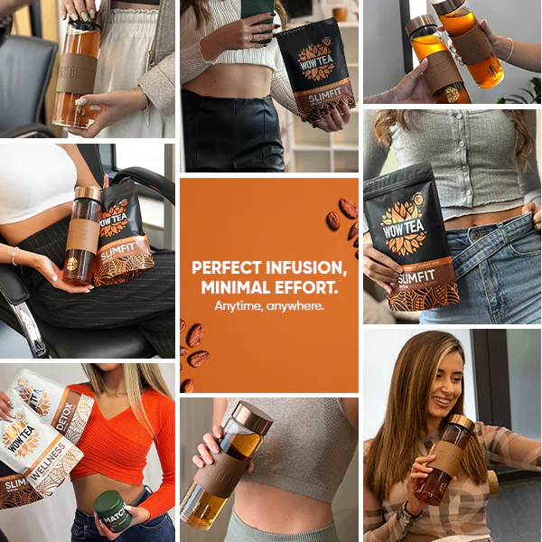 Stylish Tea Bottle | WOWTEA Cocoa Bottle PP Gallery 600x600 08export EN