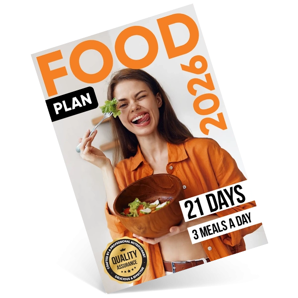 21-Day Food Plan - digital edition | plans and program 20256 cover product page food plan