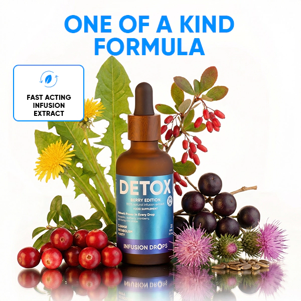 Berry Detox Infusiоn Drops | WOWTEA Detox Berry Infusion Drops PP Gallery 600x600 6 EN