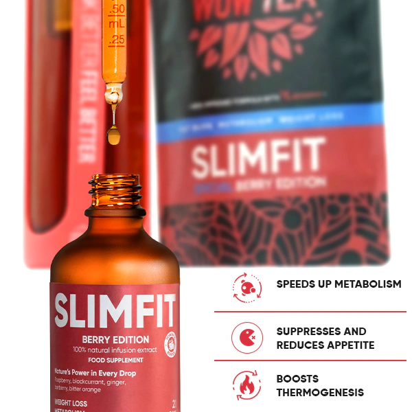Berry SlimFit Infusiоn Drops | WOWTEA Slimfit Berry Infusion Drops PP Gallery 600x600 4 EN