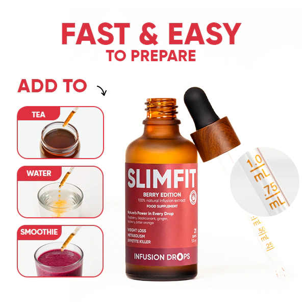 Berry SlimFit Infusiоn Drops | WOWTEA Slimfit Berry Infusion Drops PP Gallery 600x600 8 EN