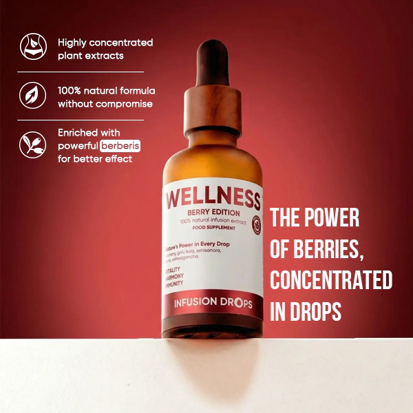 Berry Wellness Infusiоn Drops | WOWTEA Wellness Berry infusion drops PP Gallery 600x600 2 EN