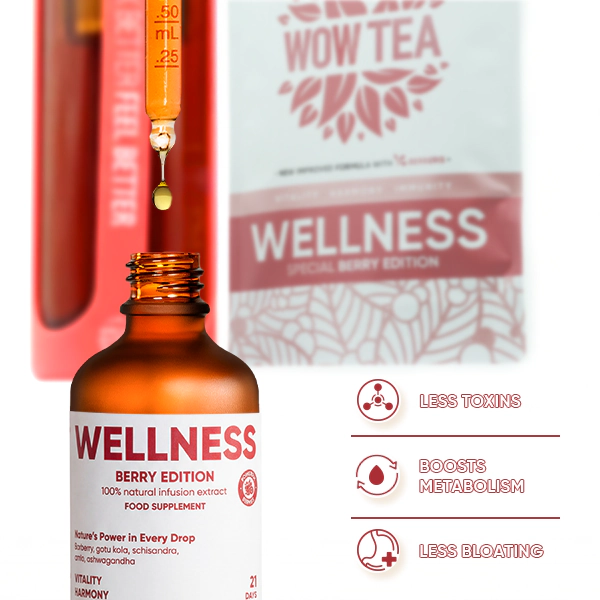 Berry Wellness Infusiоn Drops | WOWTEA Wellness Berry infusion drops PP Gallery 600x600 4 EN