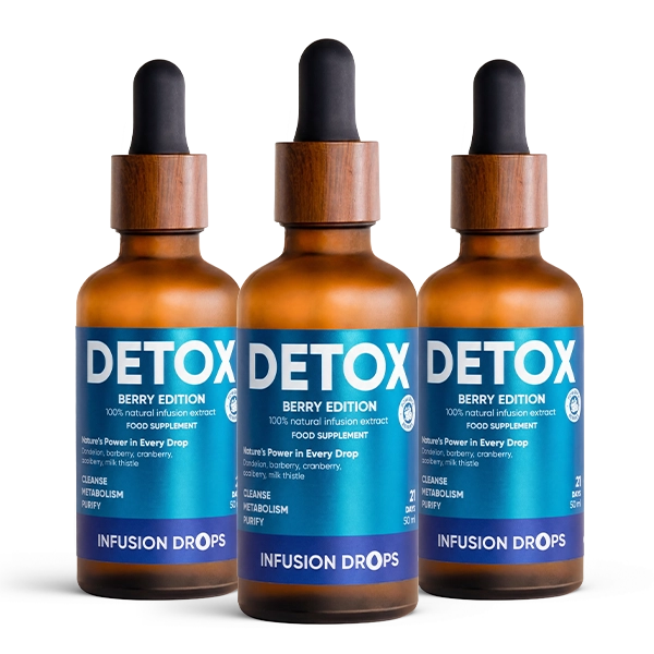 2 months Berry Detox Infusion Drops