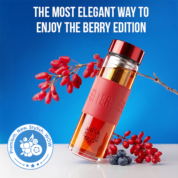 Stylish Berry Tea Bottle | WOW TEA NEW STYLISH BERRY BOTTLE GALLERY 1 EN 1