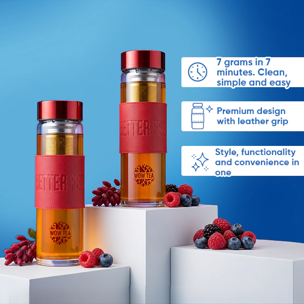 Stylish Berry Tea Bottle | WOW TEA NEW STYLISH BERRY BOTTLE GALLERY 5 EN 1