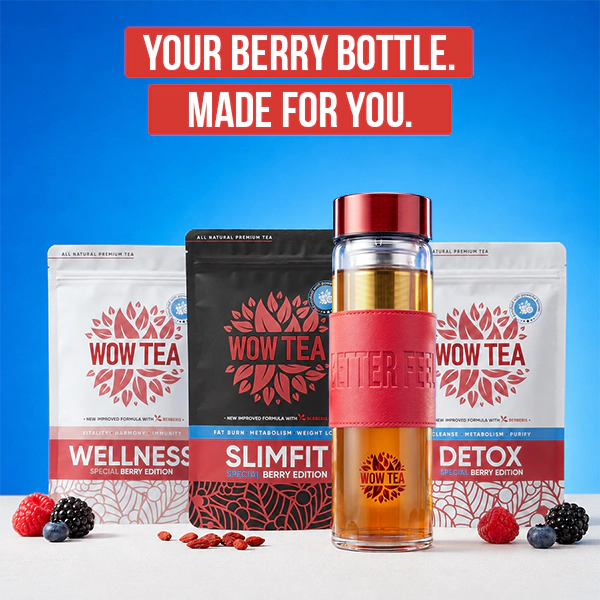 Stylish Berry Tea Bottle | WOW TEA NEW STYLISH BERRY BOTTLE GALLERY 7 EN 1