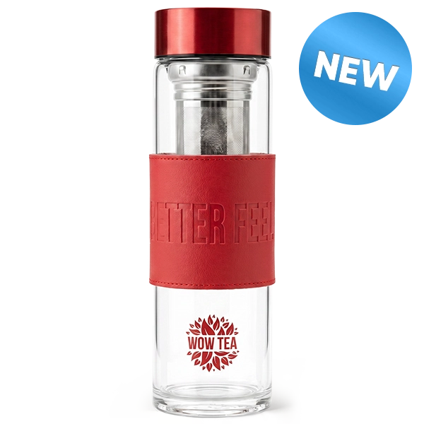 Stylish Berry Tea Bottle | first image 600x600 badge