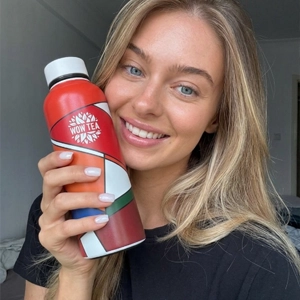 ARTea thermo bottle with infuser | WOW Tea UK ARTea thermo bottle with infuser | testimonial 2