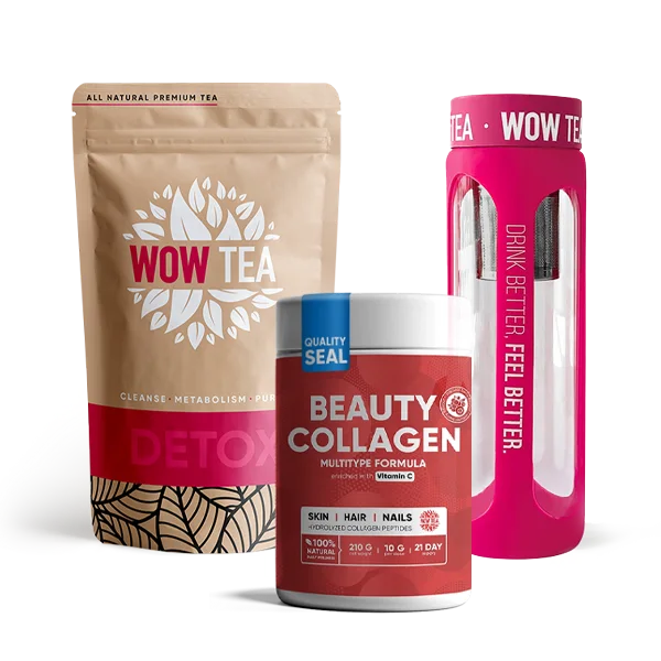 21 Duo Detox Program Plus | Detox Collagen Pink Bottle