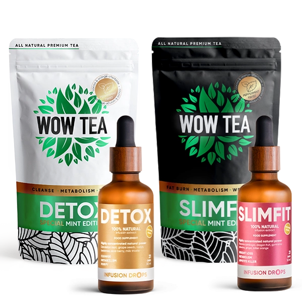 2 Step Duo Mint Infusion Program | mint 2teas 2drops